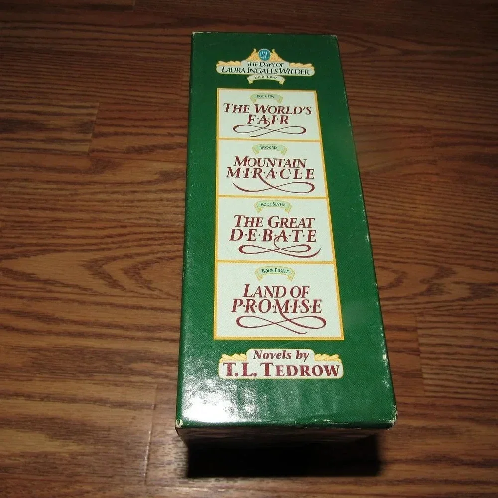The Days Of Laura Ingalls Wilder | T.L. Tedrow | Set of 4 Box Set | Books 5 - 8